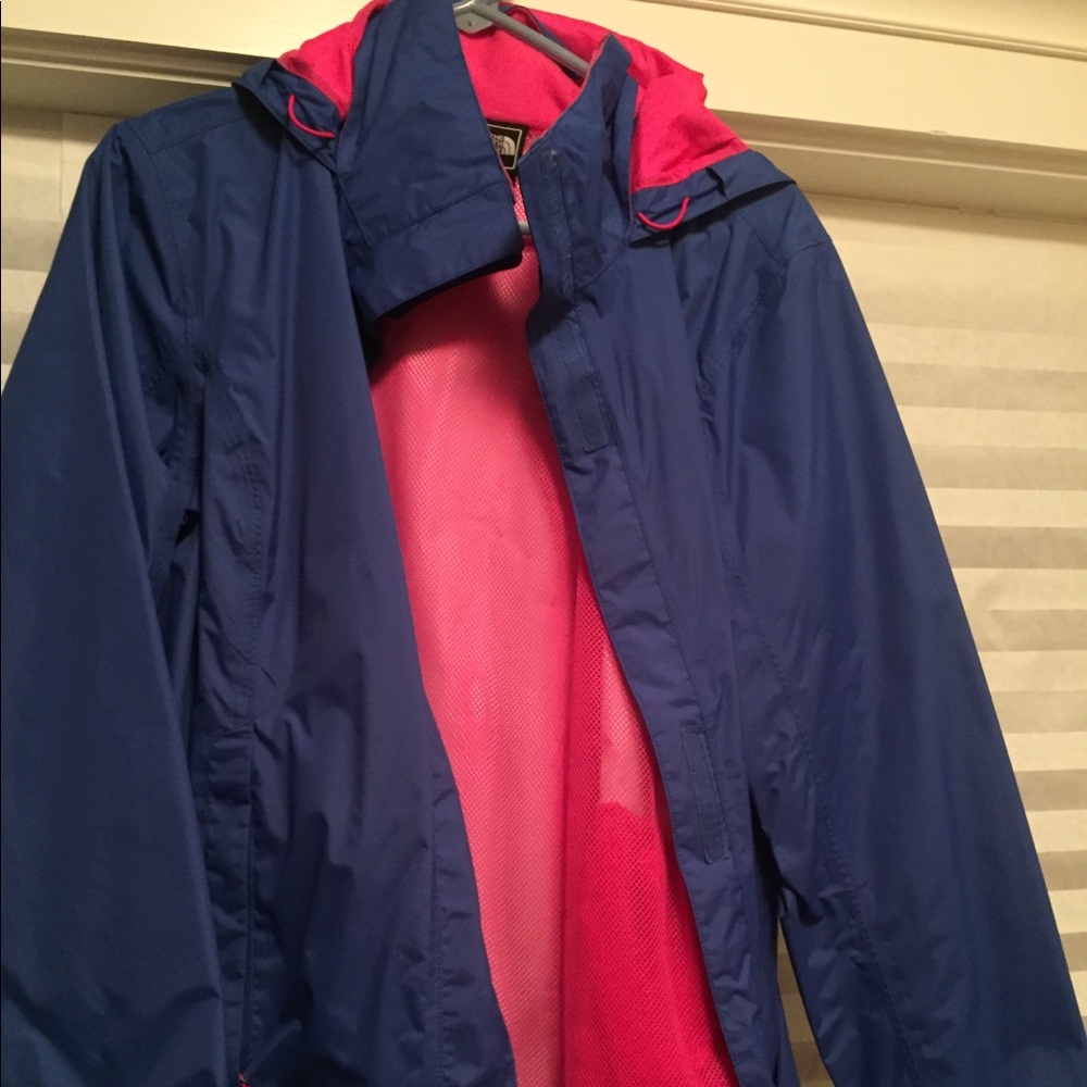 The North Face raincoat